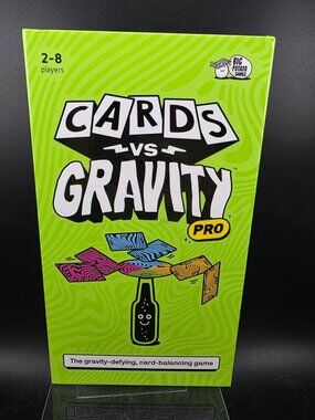 Cards Vs Gravity Pro Game Big Potato Games Card Balancing Challenge New